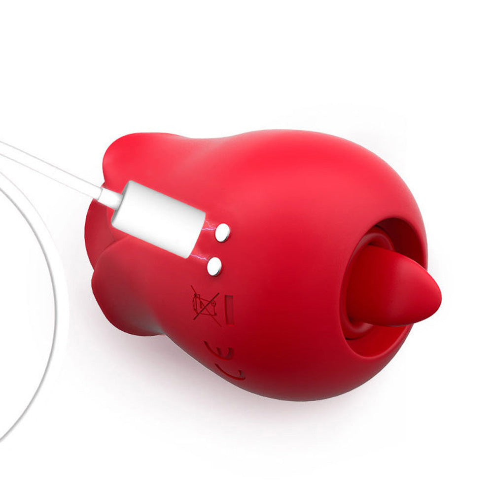 Rose Tongue Vibrator Female Masturbation Clitoral Stimulator Vibrator Rose
