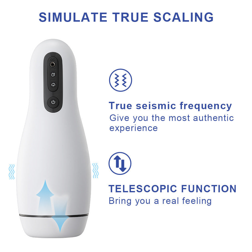 Multifunctional Fully Automatic Masturbation Cup Smart Heating Blowjob