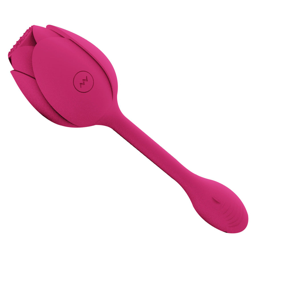 10 Frequency Rose Vibrator With Egg Vibrator Rose Sex Toy