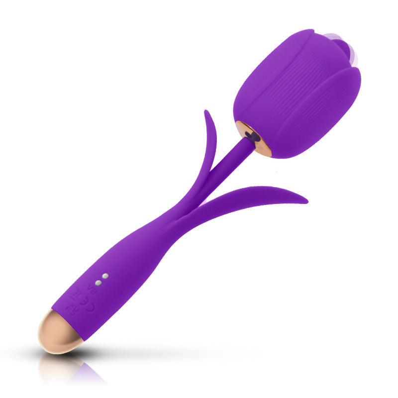 8 Frequency Vibration + 5 Frequency Tongue Licking Masturbator