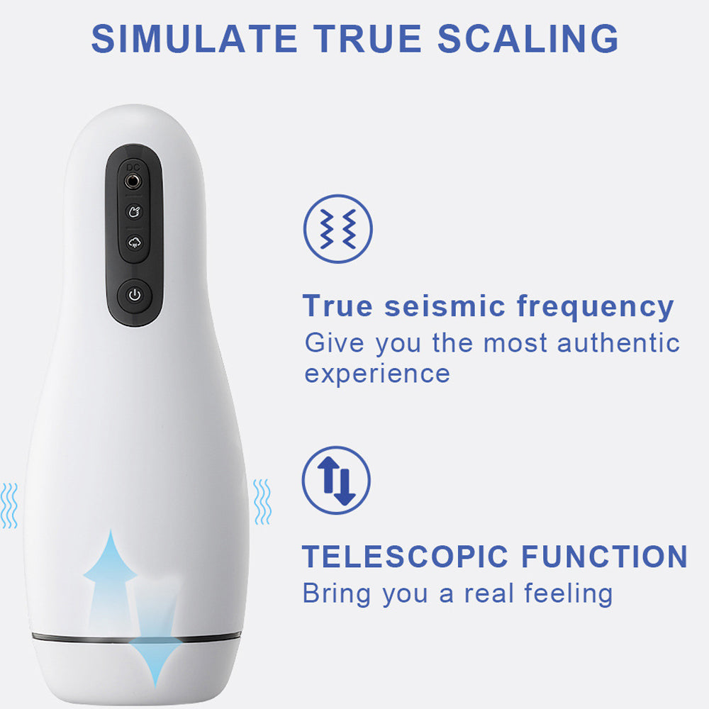 Multifunctional Fully Automatic Masturbation Cup Smart Heating Blowjob