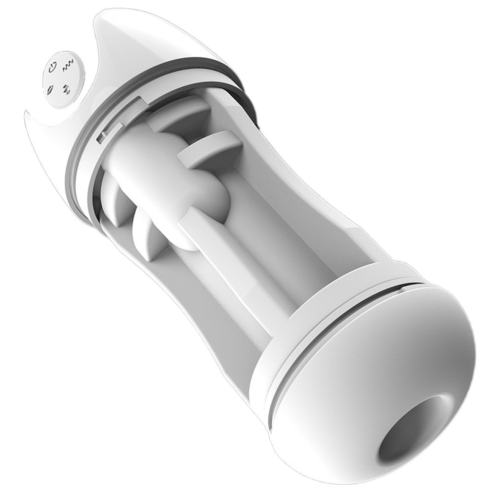 10 Shakes 5 Sucking Masturbation Cup Fully Automatic Deep Throat Clamp