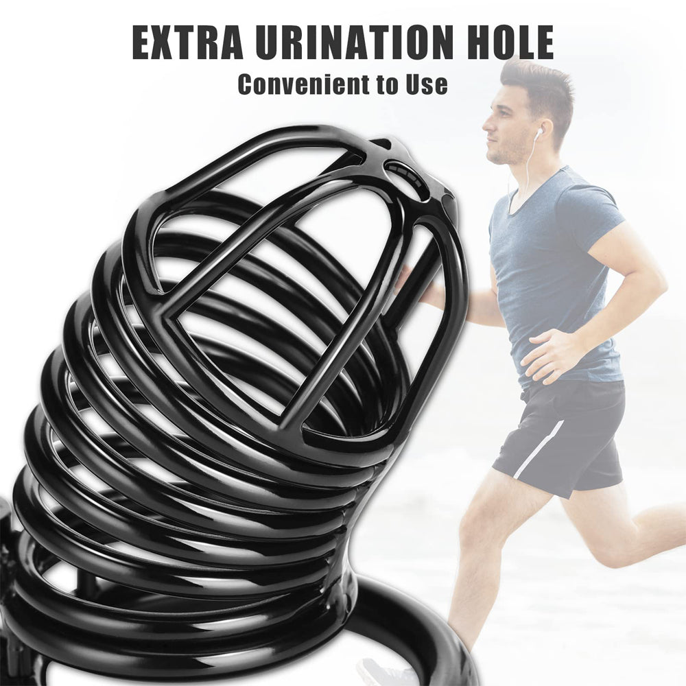 Chastity Lock Cock Cage SM Sex Toys