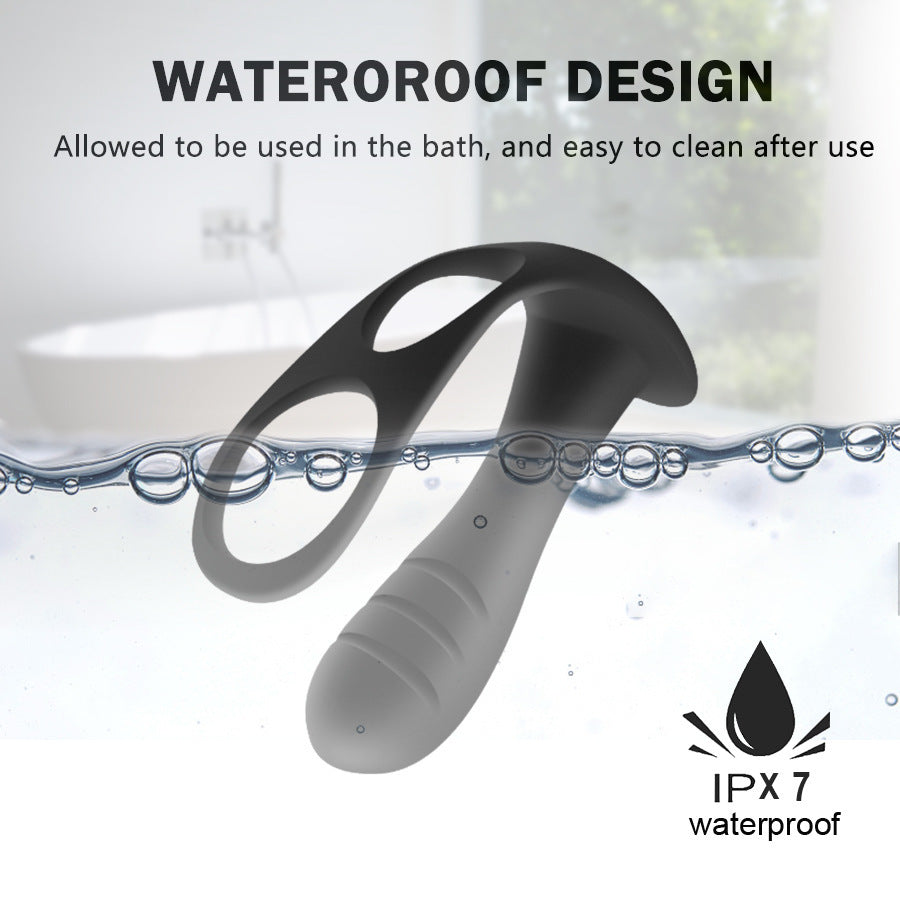 Showeggs 10 Vibration Speeds Thrusting Prostate Massager with Heating Function & Perineum Massage