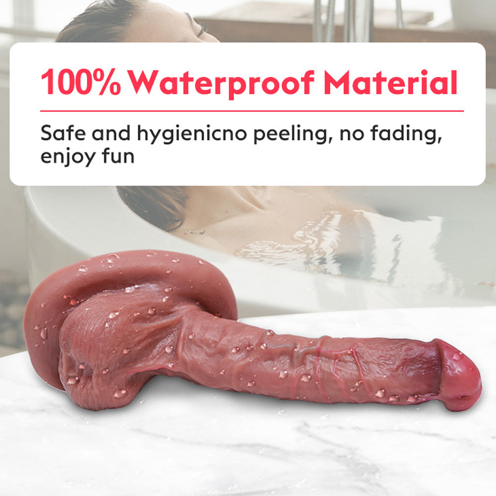 Thickened Suction Silicone Dildo Free Bending Allovers Dildo