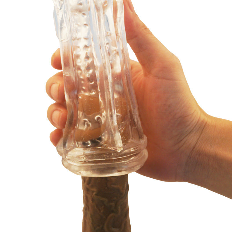Transparent Men's Training Masturbation Cup