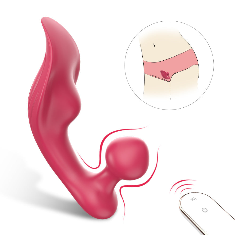 9 Band Couples Vibrator - Rechargeable Red Rose Vibrate Sex Toys