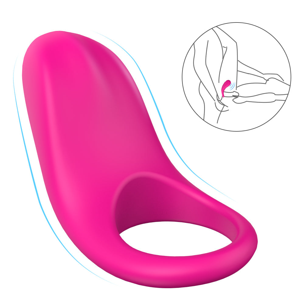 Remote control vibration lock fine ring toy