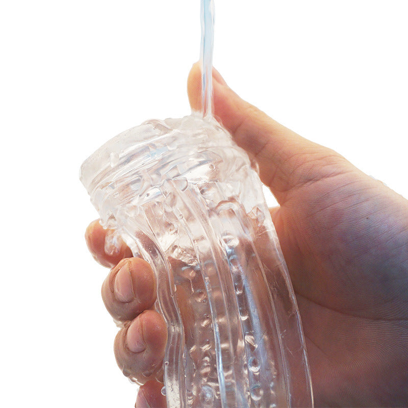 Transparent Men's Training Masturbation Cup