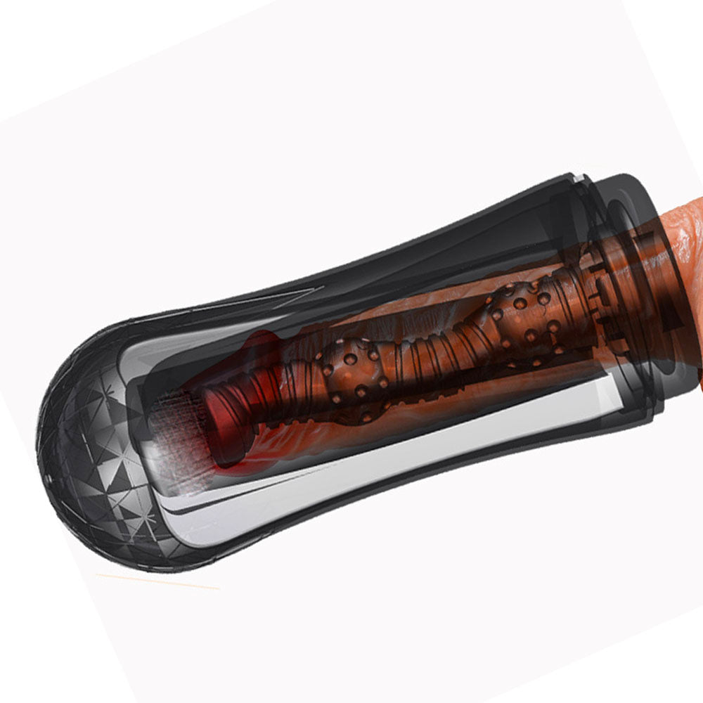 Multi-Channel Airbag Masturbation Cup - 10 Frequency Vibration-2