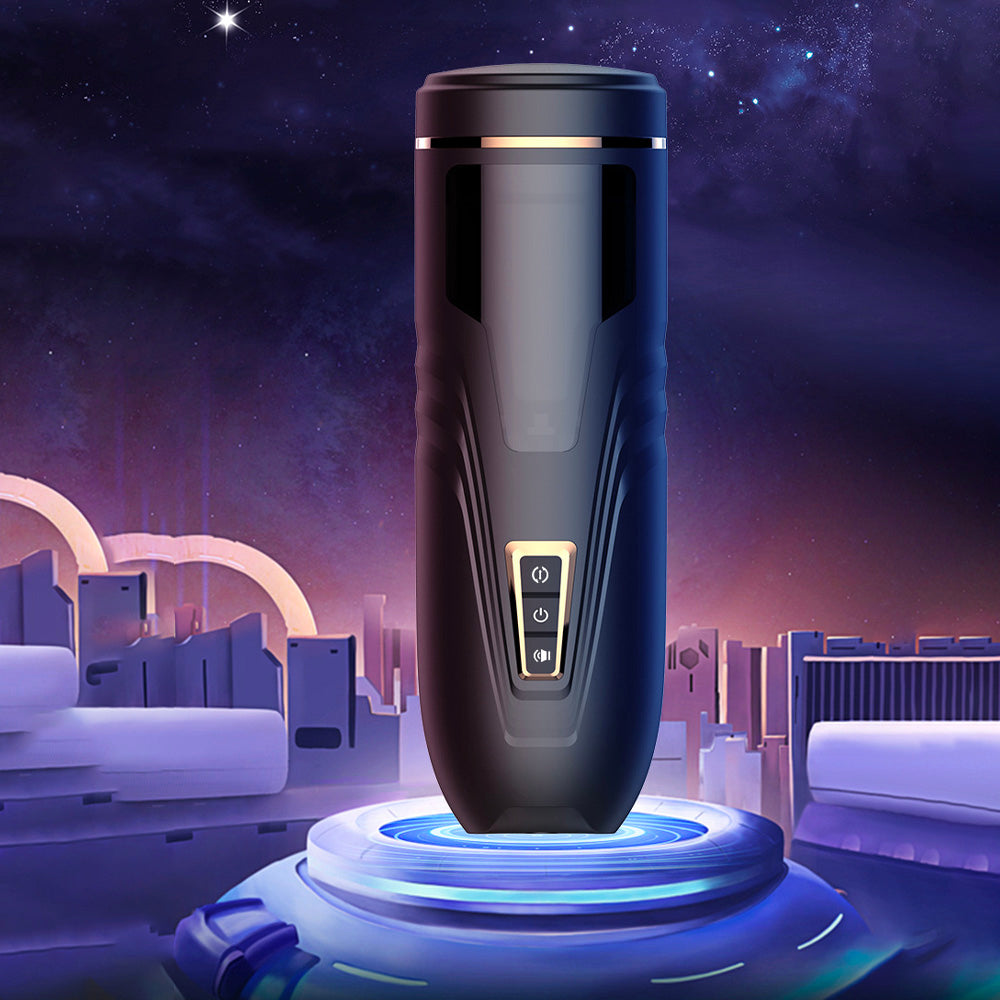 Showeggs 7 Telescopic 3 Rotation Fully Automatic Male Masturbator Built-In Voice Removable Blowjob Toy