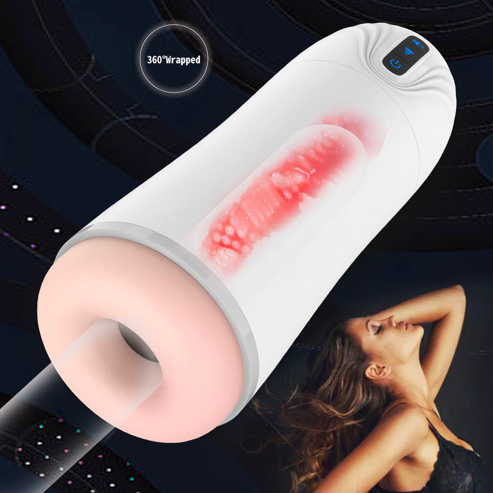 Fully Automatic 10 Frequency Cclip Suction Masturbator