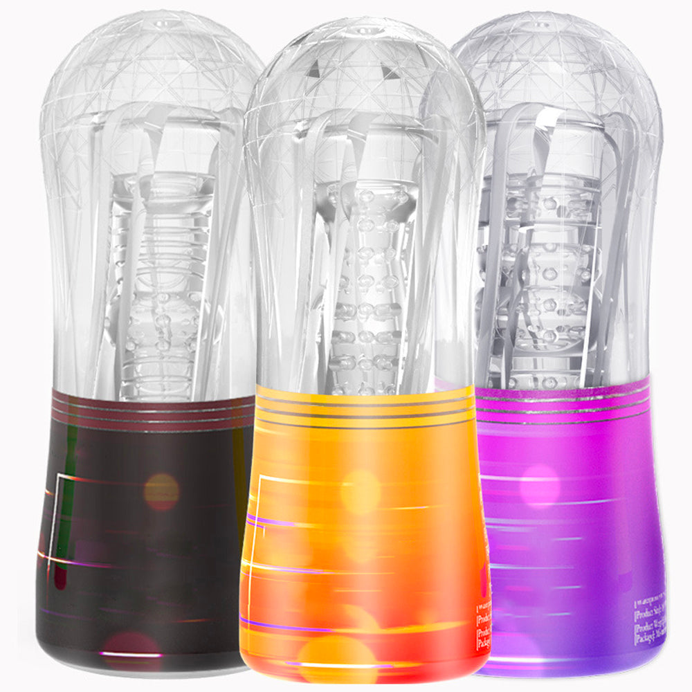 Transparent Men's Training Masturbation Cup