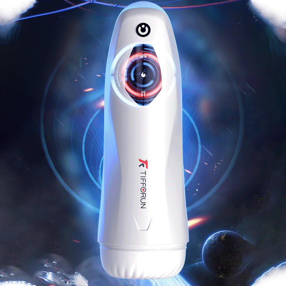 Tifforun 10 Vibrator 5 Sucking Telescoping Male Airplane Cup