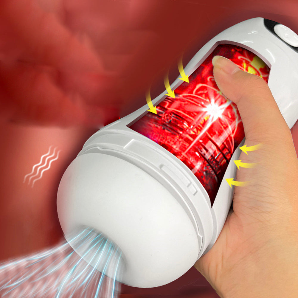 Solosonic 10 Vibration Automatic Male Masturbator with Sucking & Moaning Function