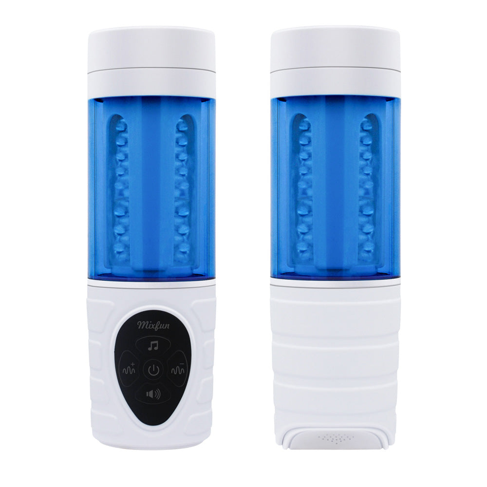 7 Sucking & Vibrating Masturbation Cup with Vibrating Suction-2