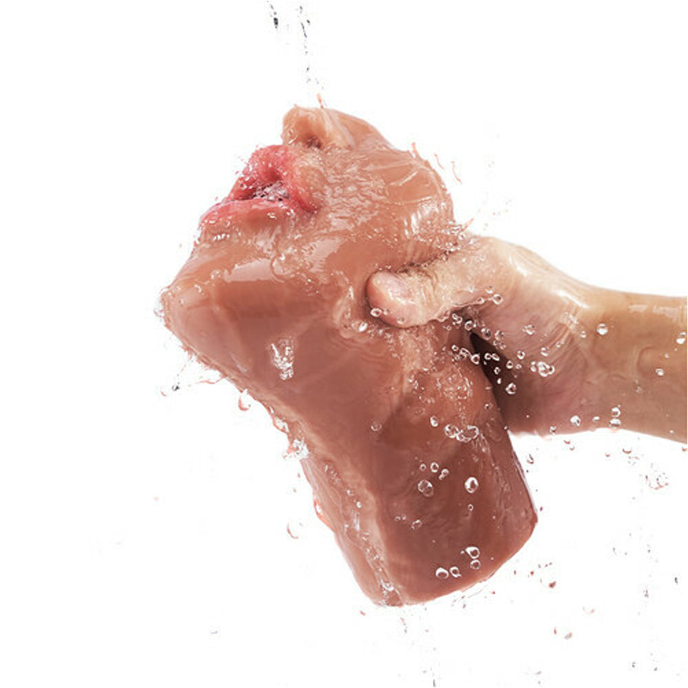 Blowjob Sex Toy Tanned Mouth Blowjob Masturbation Stroker-3