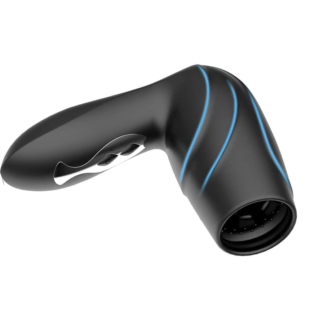 Hair Dryer Masturbation Cup 10 Vibration Mode Strong Suck Blowjob Toy