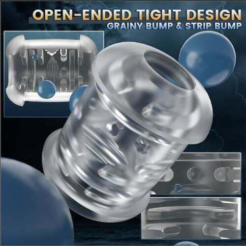 Showeggs 3 Strong Telescoping Sucking Handheld Automatic Male Sex Toy