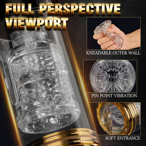 Alex Labial Entrence-10 Thrusting Rotating 10 Sucking Automatic Male Sex Toys