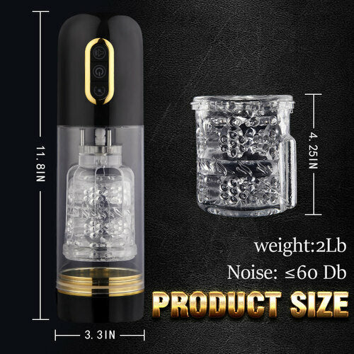 Alex Labial Entrence-10 Thrusting Rotating 10 Sucking Automatic Male Sex Toys