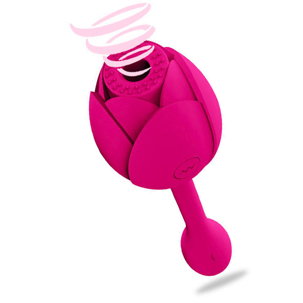 10 Frequency Rose Vibrator With Egg Vibrator Rose Sex Toy