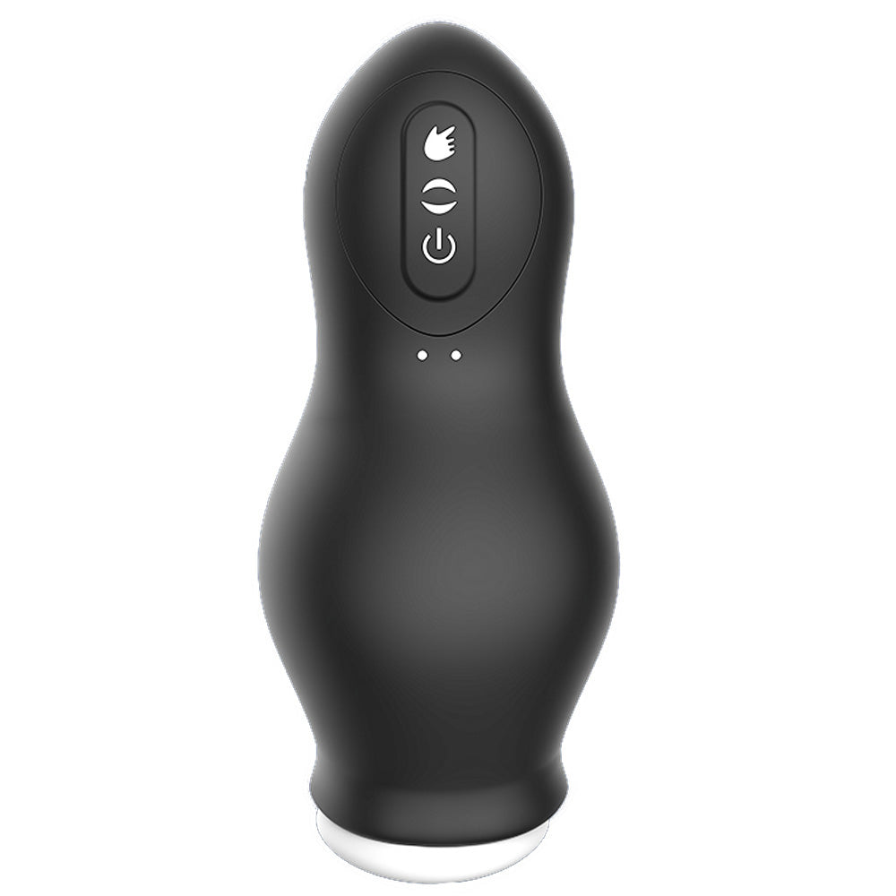 Mechanical Shark-7 Vibration & Sucking Modes Masturbation Cup Male Simulate Oral Sex