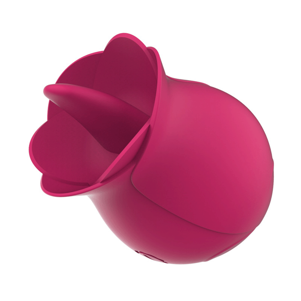 Tongue Licking Rose Toy Clit Sucking Massage Rose for Women
