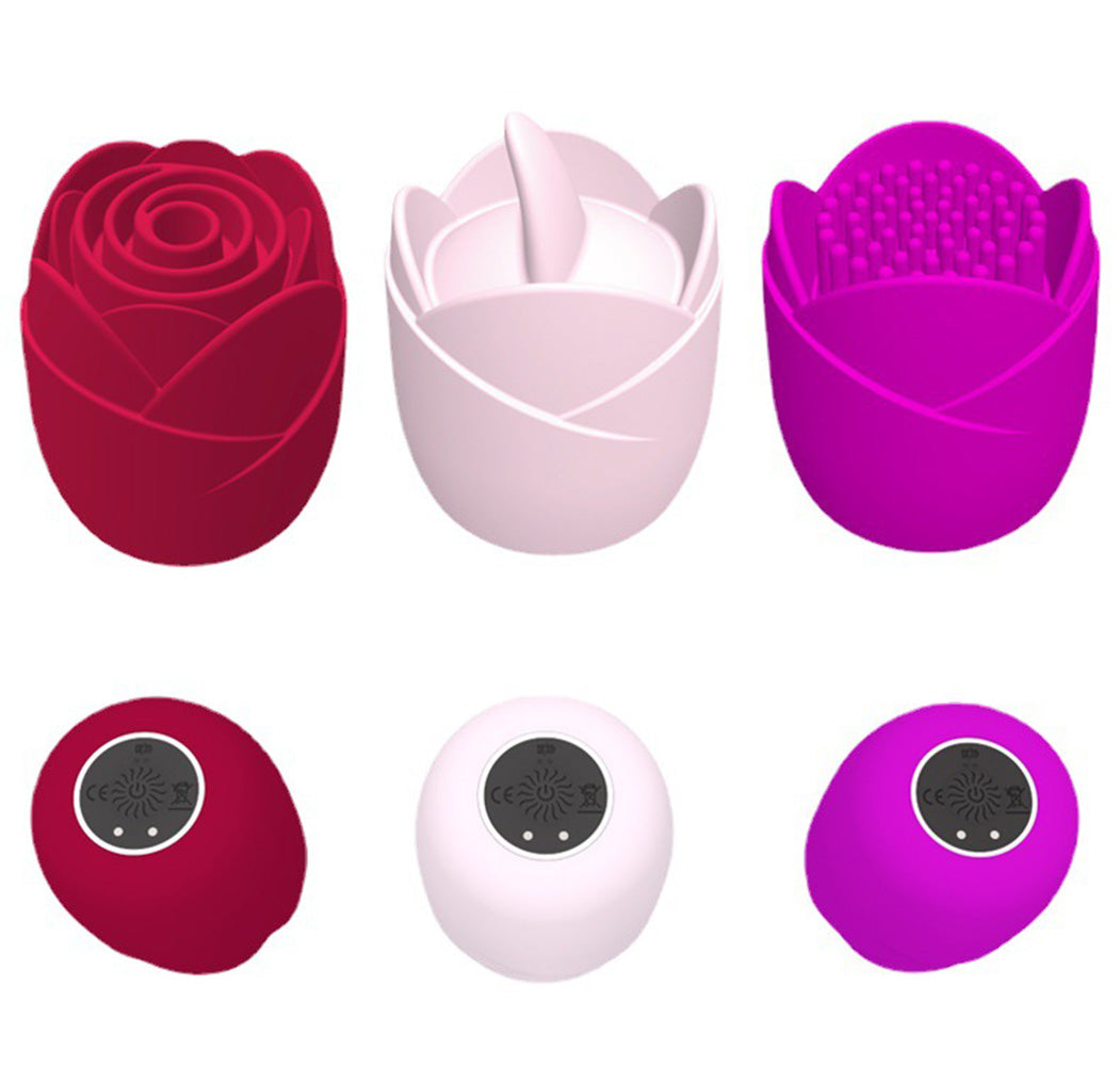 Rose 10 Frequency Vibration Masturbation Massager