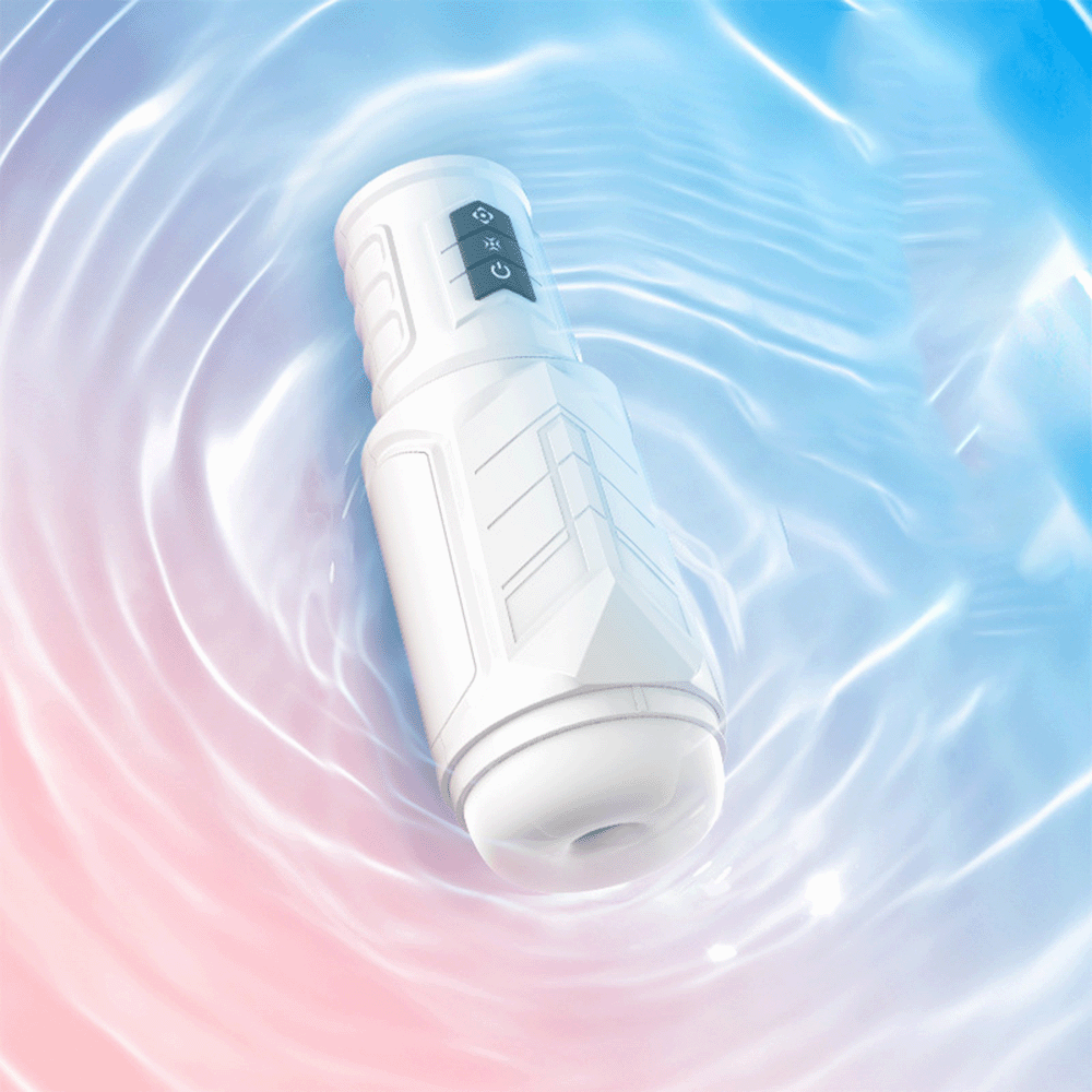 Portable Masturbation Cup Telescopic Vibration Sound Blow Job Simulator