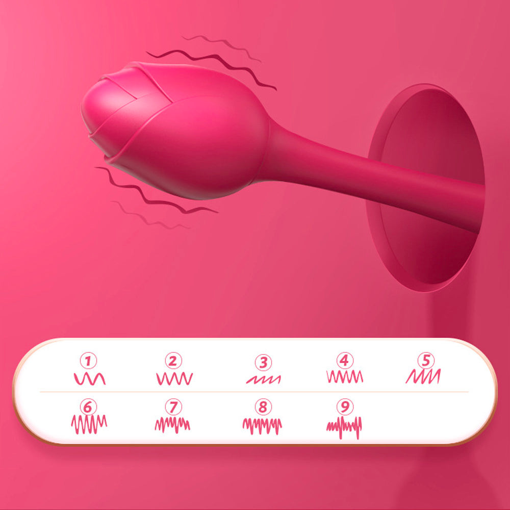 G-spot Rose Clitoral Stimulator Dildos Multifunctional Vibrator Female Rose Sex Toy