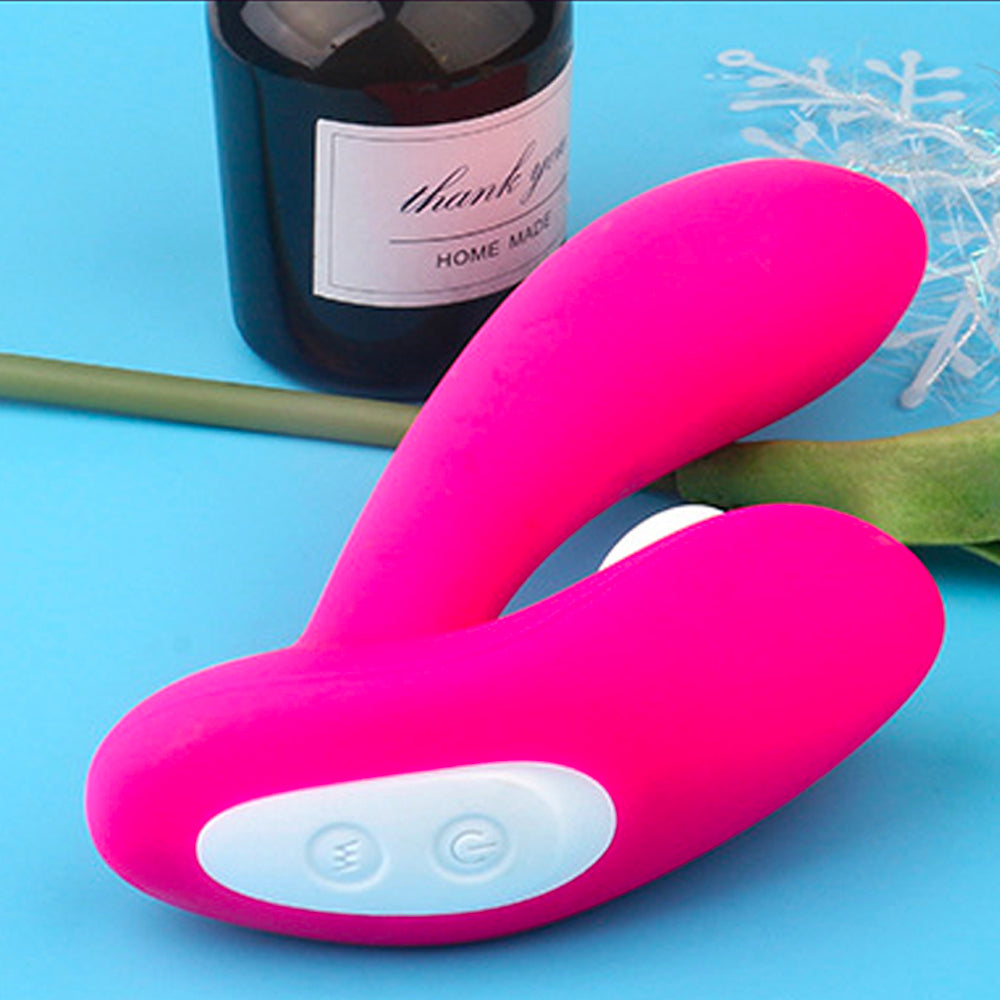Sucking Vibrating Dildo - Female Vibrator with Vibrating Suction