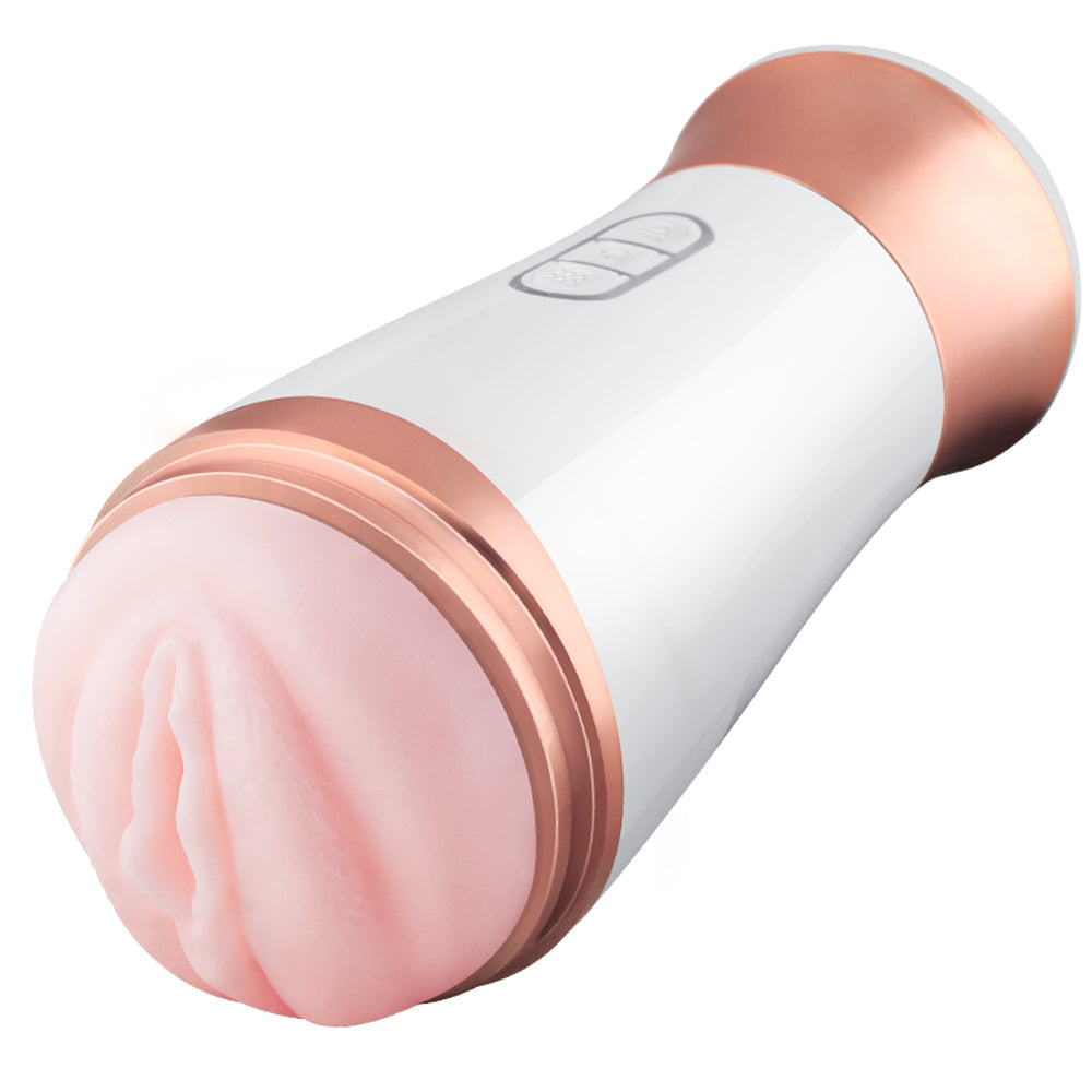 Speedsteed 6 Vibration 5 Frequency Moans Male Masturbator Ultra-Soft Blowjob Toy