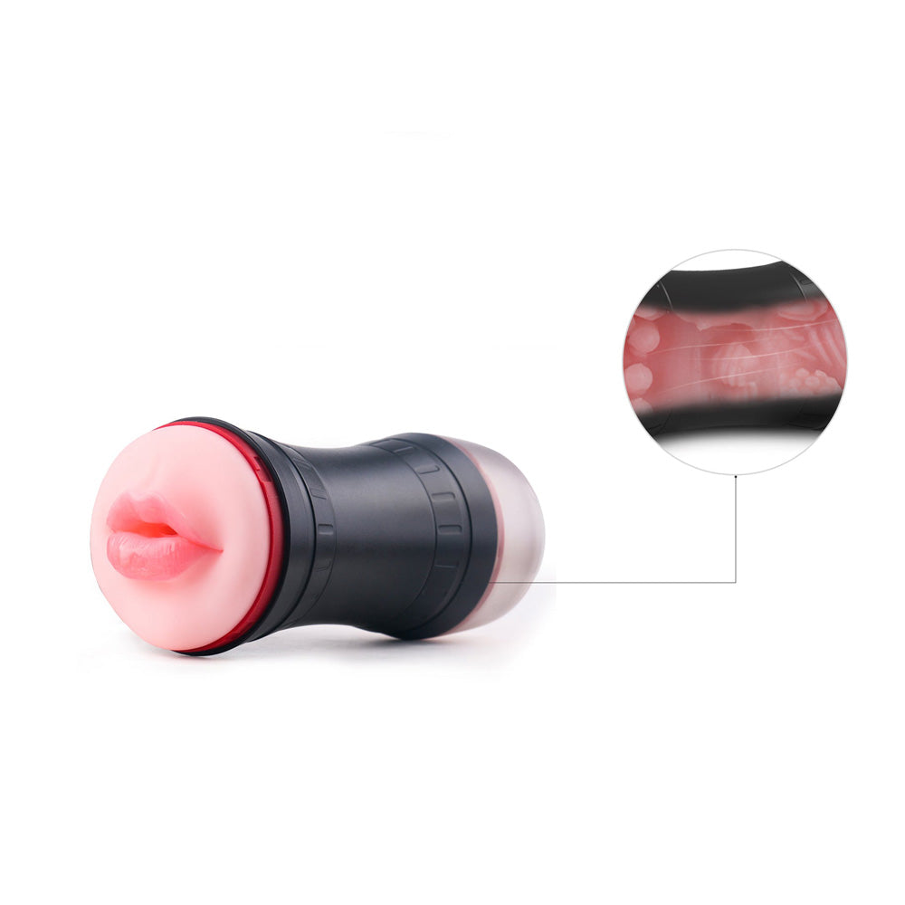 Double Head Vacuum Silicone Sucking Masturbation Cup