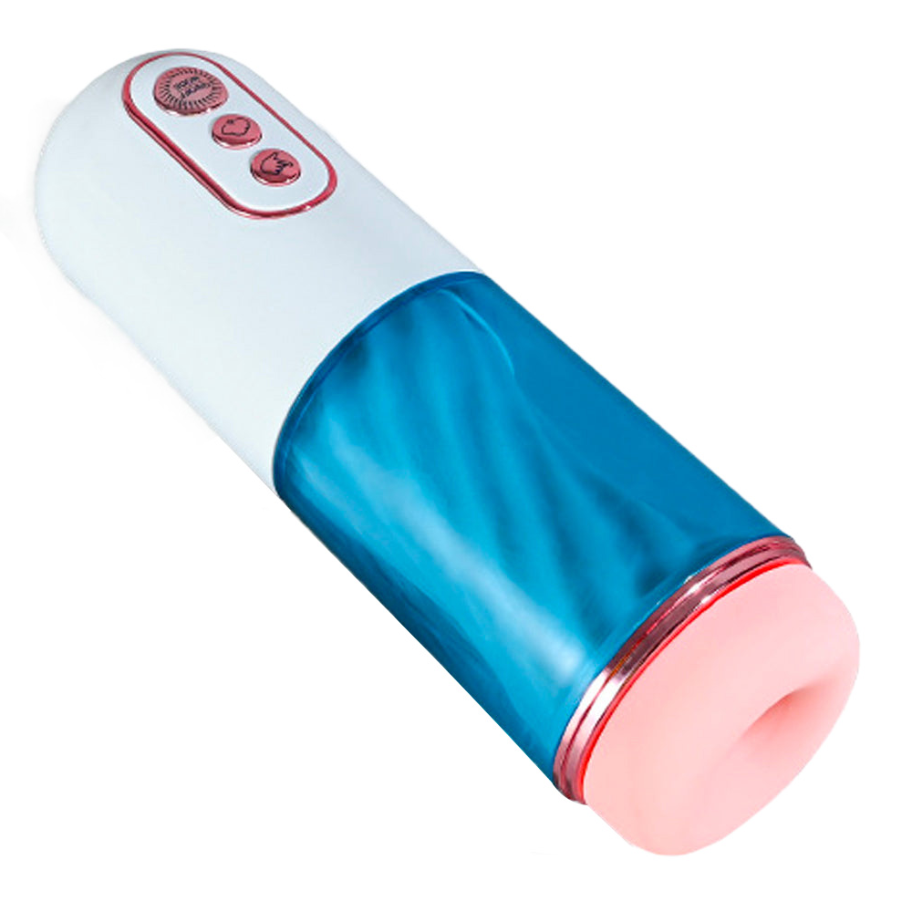 Electric Masturbator Sucking Vibrating Voice Masturbator