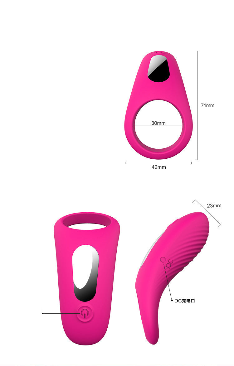 Remote control vibration lock fine ring toy