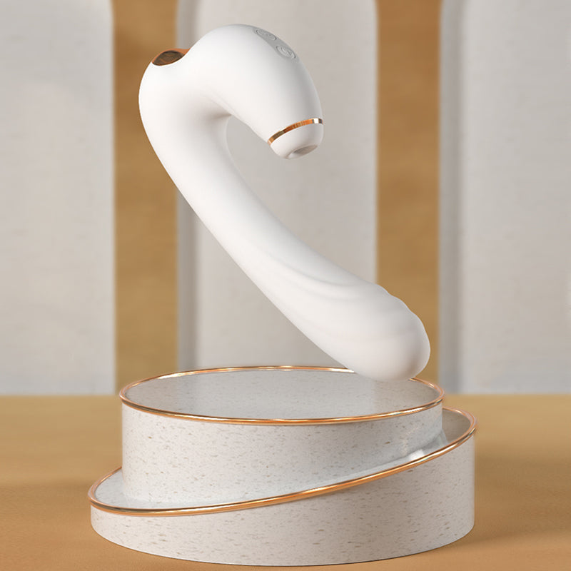 Sucking Vibration Pulse Double Shock Masturbator