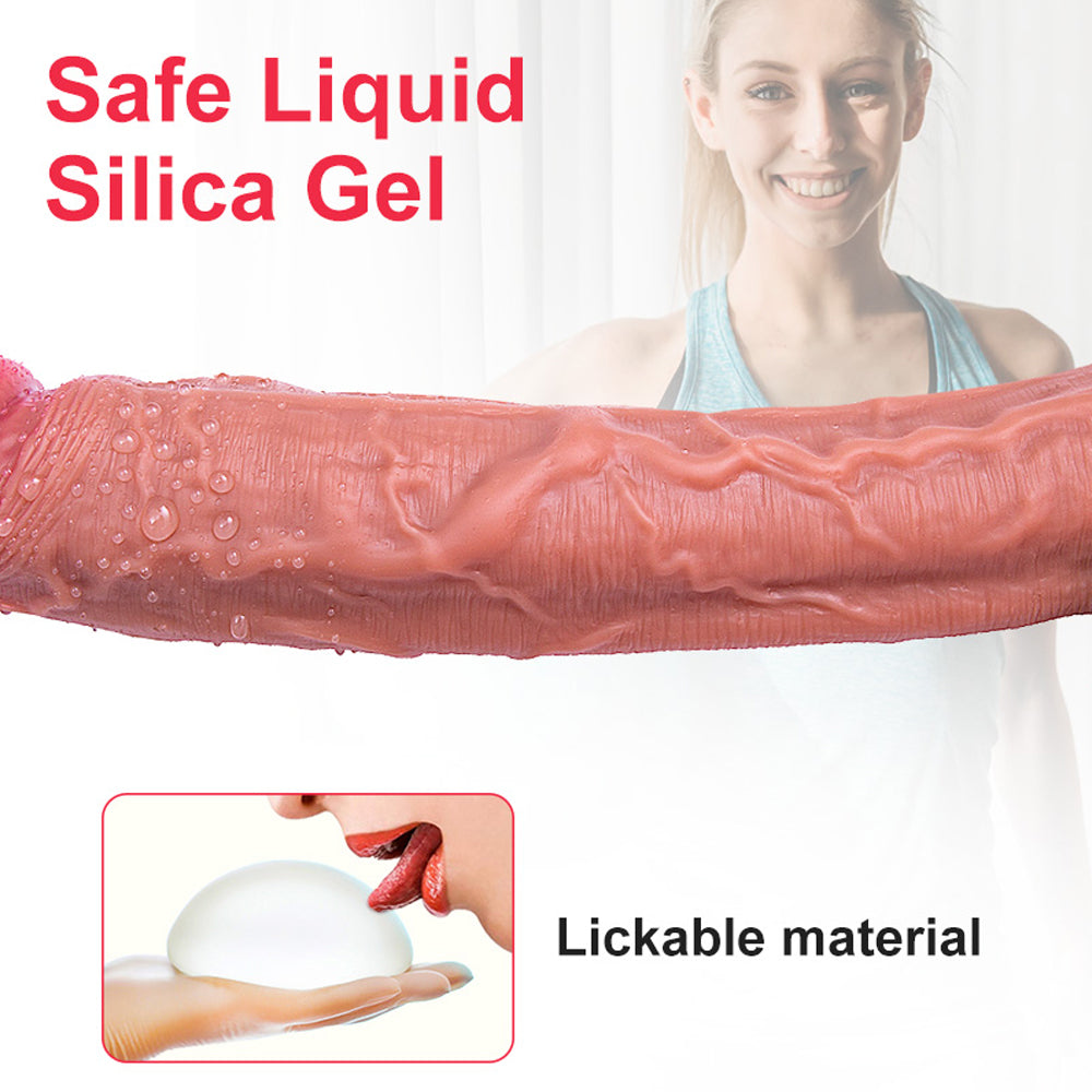 Most Realistic Dildo| 11 inch Allovers Thrusting Dildo