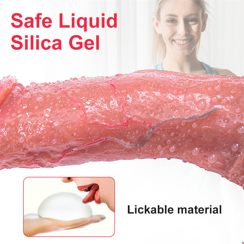 Silicone Super Soft Allovers Dildo | Realistic Extra Large Dildo-2