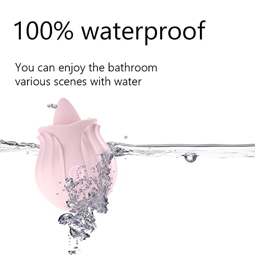 Rose Vibrator Series with Vibrating Tongue Vibrating Suction Sex Toys