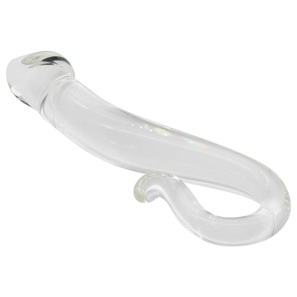 Glass Dildo G-spot Stimulate Crystal Massager