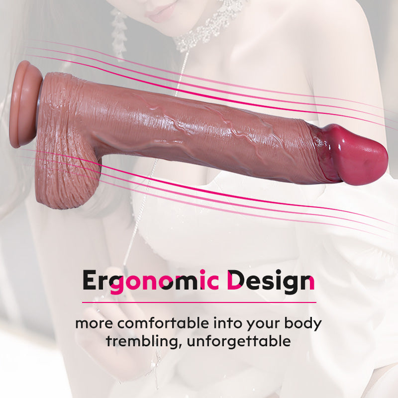 Liquid silicone dildo simulation dildo