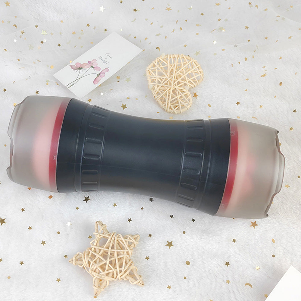 Double Head Vacuum Silicone Sucking Masturbation Cup