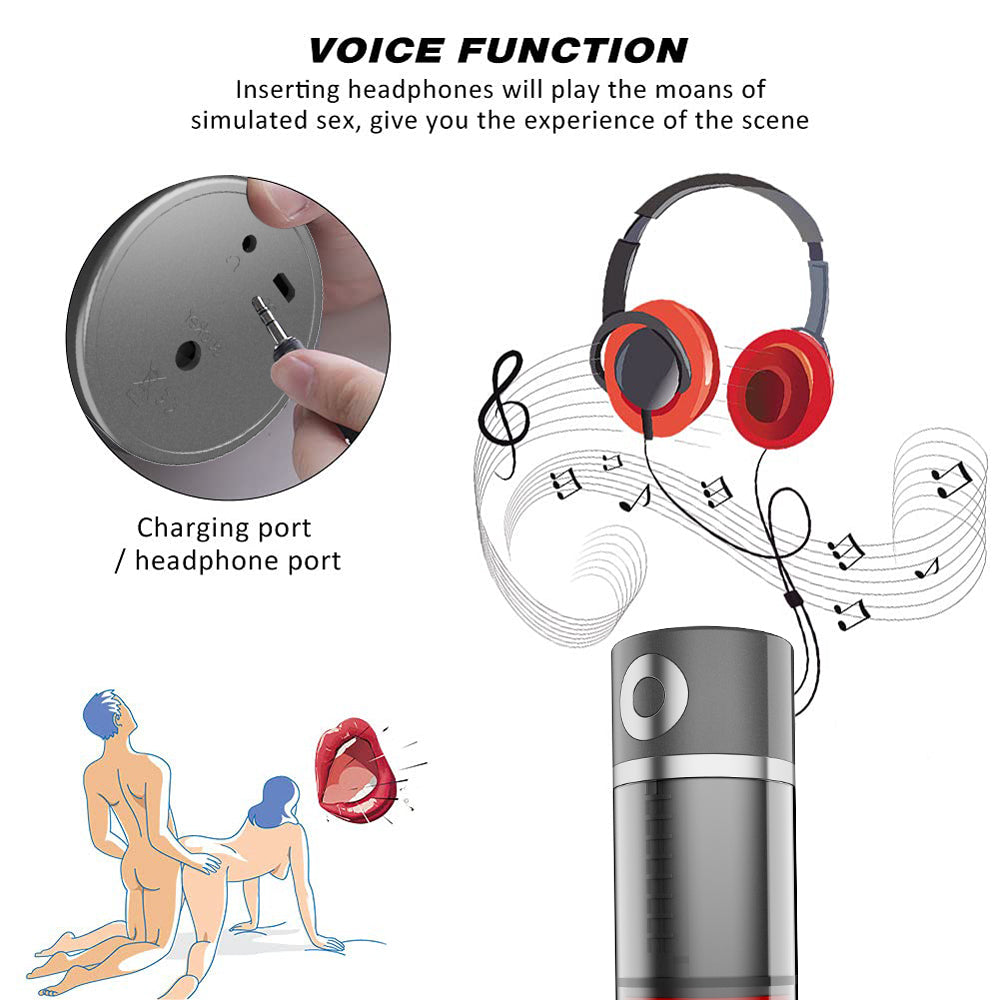 Fully Automatic Sucking Clip Sucking Masturbation Cup-2