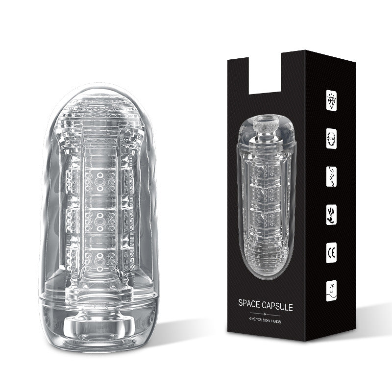 Transparent Automatic Male Masturbator Remote Control Air Sucking-6