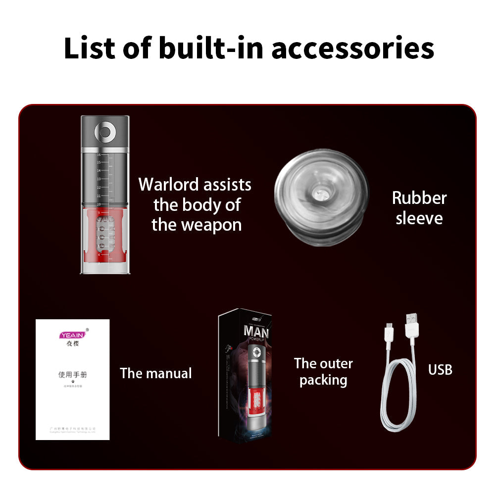 Fully Automatic Sucking Clip Sucking Masturbation Cup-10