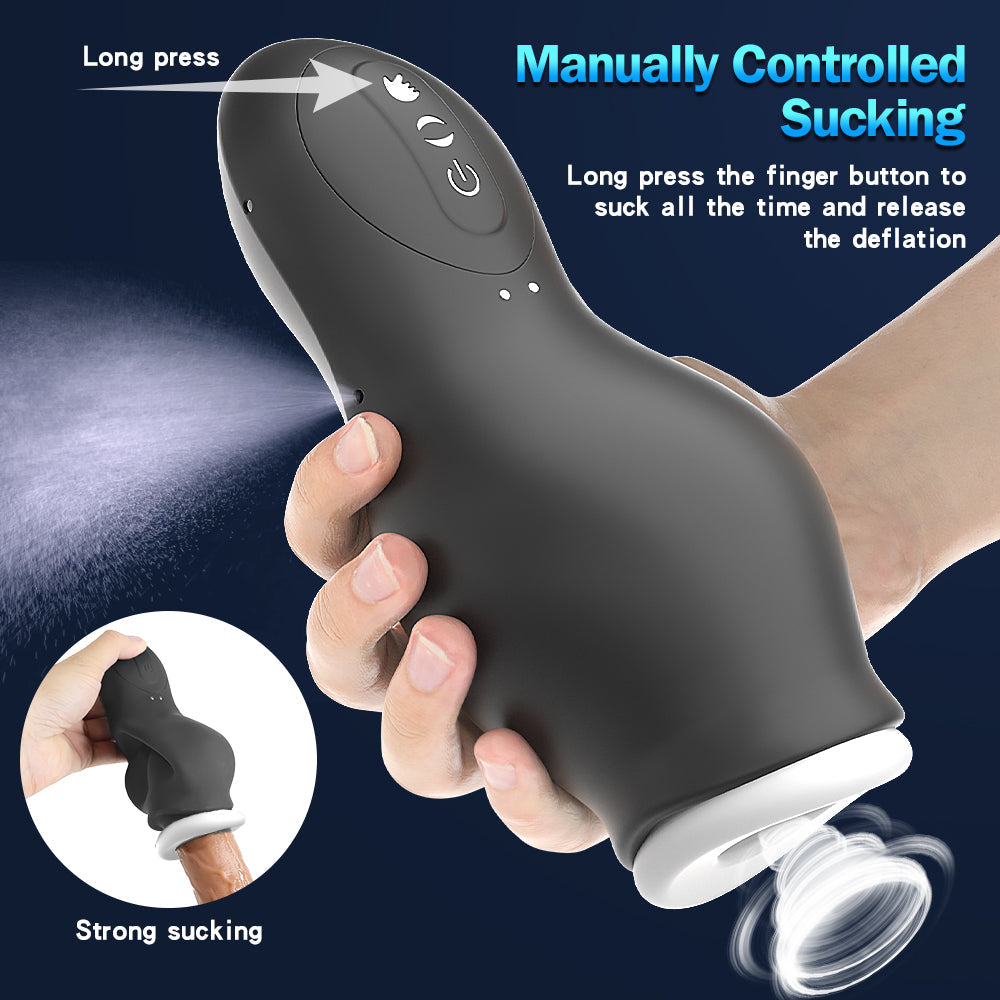 7 vibration & Sucking Modes Masturbation Cup Male Simulate Oral Sex-7