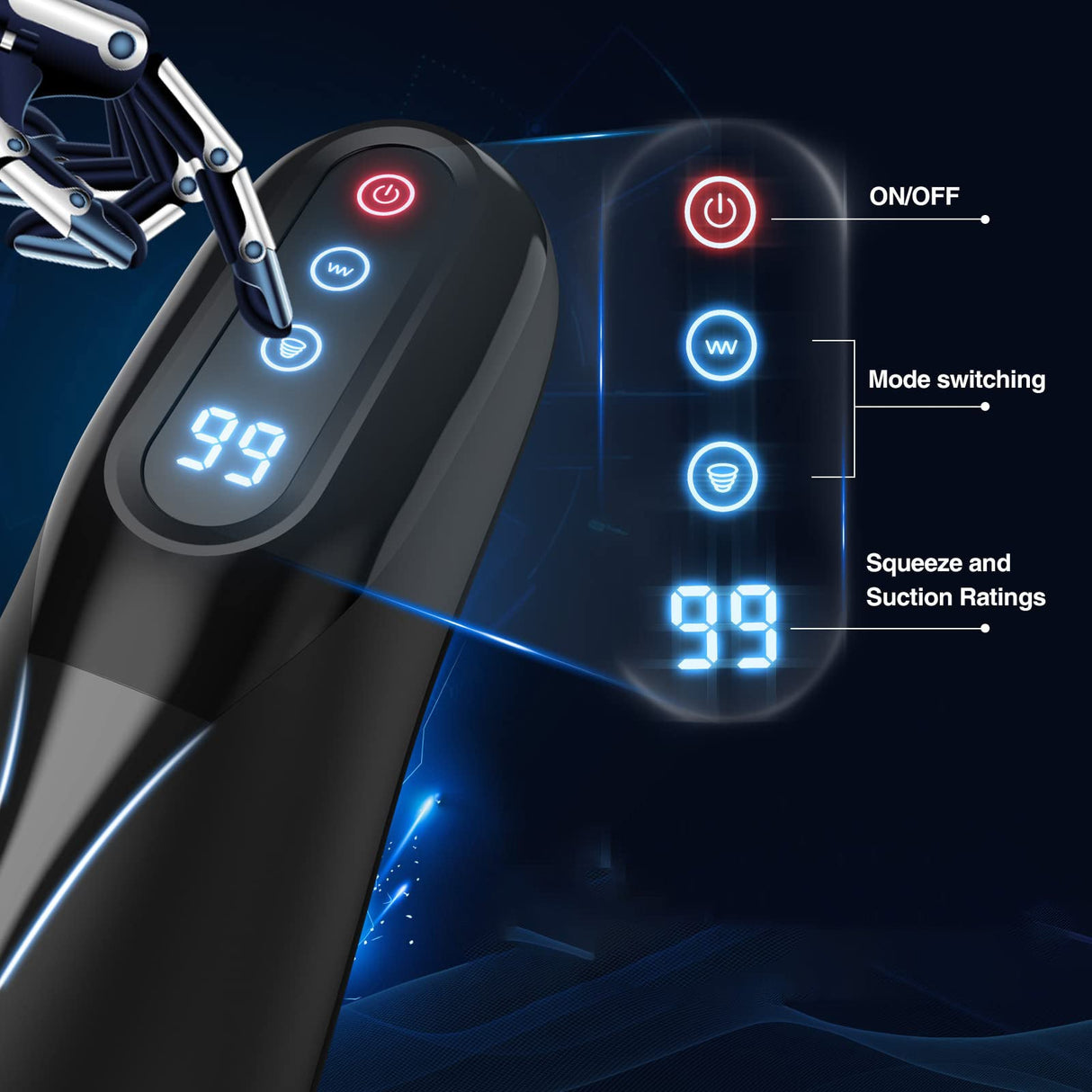 Fully Automatic Male Sucking Male Masturbator