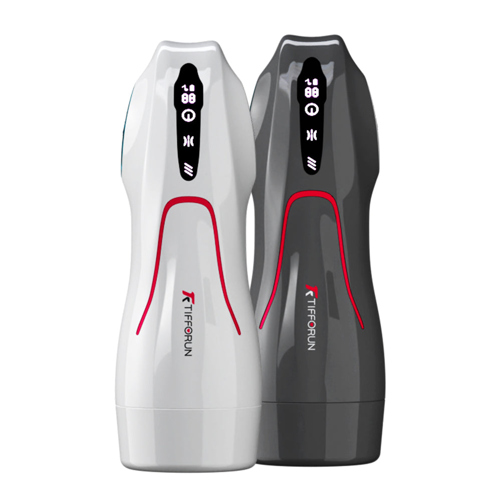 Tifforun Spaceship Full Automatic Men Sex Toys with 9 Vibration Sucking Heating Voice Function