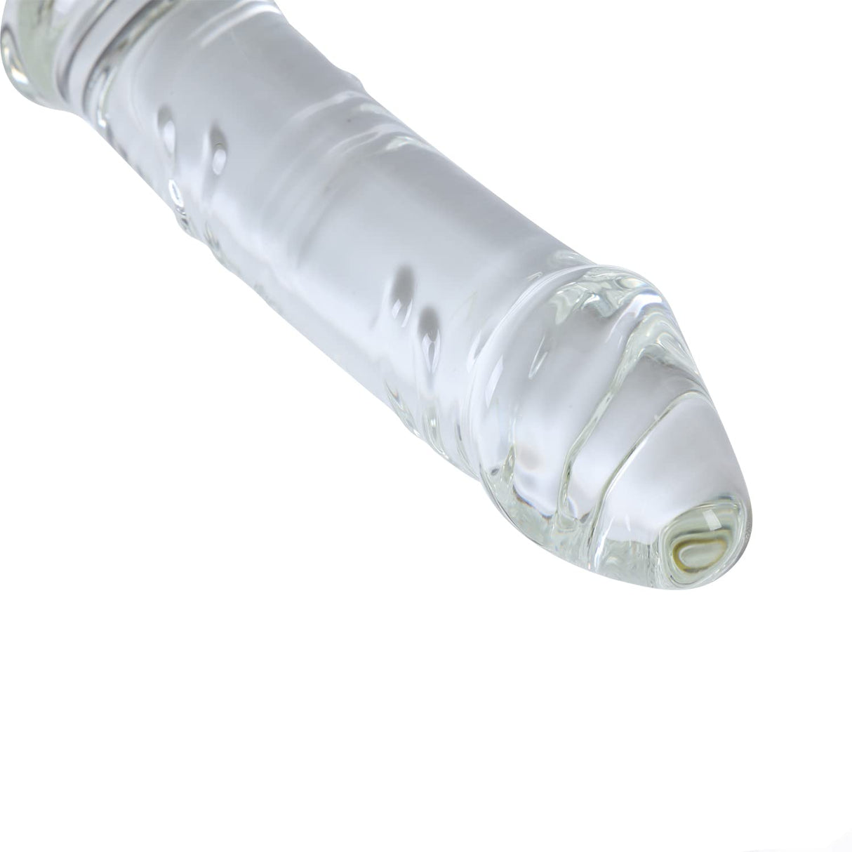 11.4" Large Clear Glass Dildo Crystal Penis Glass